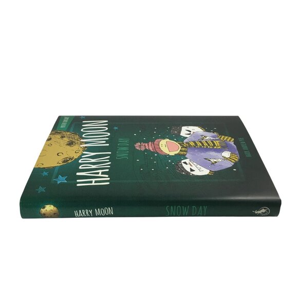 HARRY MOON SNOW DAY BOOK BY MARK ANDREW POE HARDCOVER - Picture 2 of 7